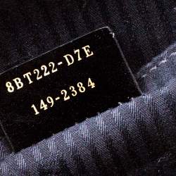 Pre Owned Fendi Black Textured Leather Small Demi Jour Top Handle Bag