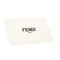 Pre Owned Fendi Blue Flowerland Leather Double Micro Baguette Bag