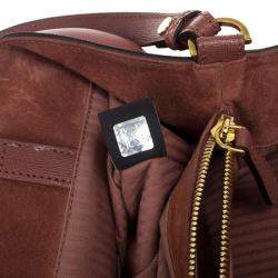 Pre Owned Fendi Old Rose Leather Medium 2jours Tote