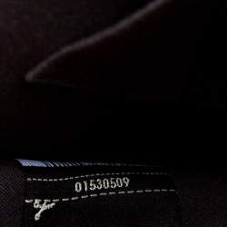 Pre Owned Fendi Tri Color Textured Leather Small Demi Jour Tote