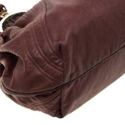 Pre Owned حقيبة فندي سباي جلد بني محبب