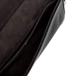 Pre Owned Fendi Multicolor Fox and Snakeskin Trimmed Leather Double Micro Baguette Bag