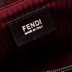 Pre Owned Fendi Multicolor Leather Small Geometric 2jours Tote