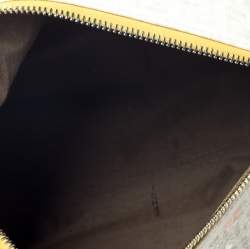 Fendi Multicolor Zucchino Coated Canvas/Sequins and Patent Leather Small Forever Bauletto Boston Bag