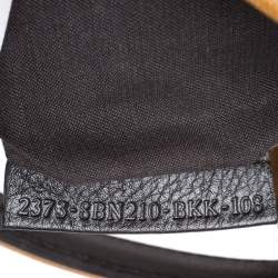 Pre Owned Fendi Tan Leather Large Peekaboo Top Handle Bag