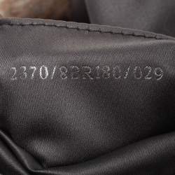 Fendi Beige Rabbit Fur and Lizard Baguette Bag