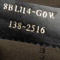 Pre Owned Fendi Multicolor Canvas and Patent Leather Chameleon Satchel