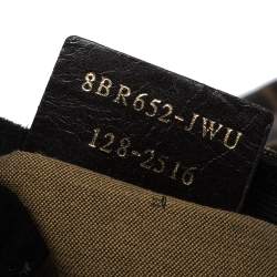 Pre Owned Fendi Tobacco Zucca Canvas and Leather Chef Tote