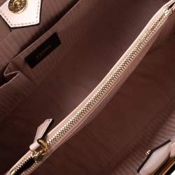 Pre Owned Fendi Light Pink Leather Medium 2Jours Tote