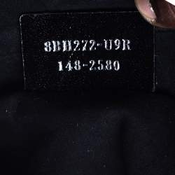 Pre Owned Fendi Black/Silver Leather Large 3Jours Tote