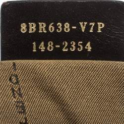 Pre Owned Fendi Green Iridescent Leather Mama Forever Large Flap Shoulder Bag