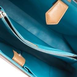 Pre Owned Fendi Tan Leather Medium 2jours Tote