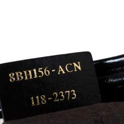 Pre Owned Fendi Black Zucca Canvas Chef Shopper Tote