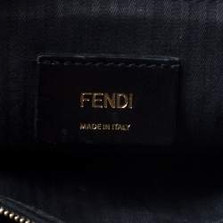 Pre Owned Fendi Black Leather Mini 2Jours Tote