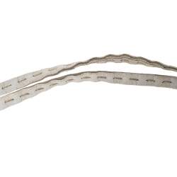 Pre Owned Fendi White Selleria Leather Horse Roll Tote