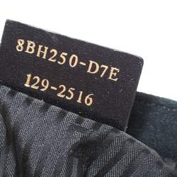 Pre Owned Fendi Black Leather Medium 2Jours Tote 