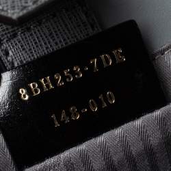 Pre Owned Fendi Grey Saffiano Leather Small 2Jours Tote