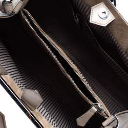 Pre Owned Fendi Beige Leather Medium 2jours Tote
