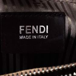 Pre Owned Fendi Beige Leather Medium 2jours Tote