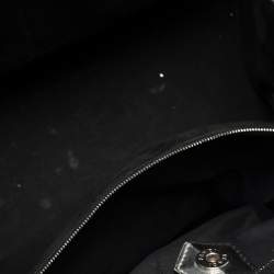 Pre Owned Fendi Black/Silver Leather Large 3Jours Tote