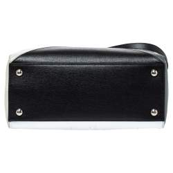 Pre Owned Fendi Multicolor Leather Mini Geometric 2jours Tote