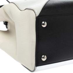 Pre Owned Fendi Multicolor Leather Mini Geometric 2jours Tote