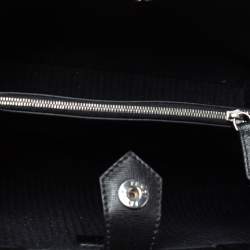 Pre Owned Fendi Multicolor Leather Mini Geometric 2jours Tote