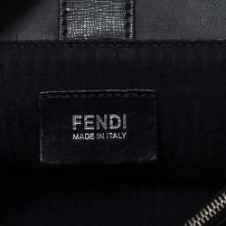 Pre Owned Fendi Multicolor Leather Mini Geometric 2jours Tote