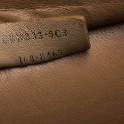 Pre Owned Fendi Beige Leather Mini 3Jours Tote