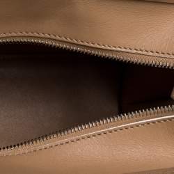 Pre Owned Fendi Beige Leather Mini 3Jours Tote