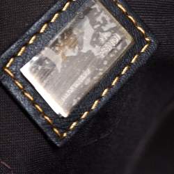 Pre Owned Fendi Black Patent Leather B Bis Satchel