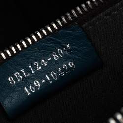 Pre Owned حقيبة فندي باي ذا واي جلد عنابي وجلد ثعبان عنابي صغيرة