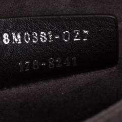 Pre Owned Fendi Multicolor Python and Leather Kan I Crossbody Bag