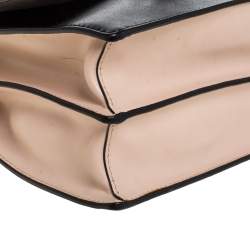 Pre Owned Fendi Multicolor Python and Leather Kan I Crossbody Bag