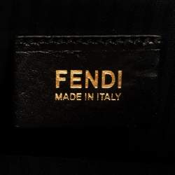 Pre Owned Fendi Black Leather Mini 2Jours Tote 