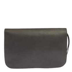 Pre Owned Fendi Multicolor Leather Large 2Jours Envelope Clutch