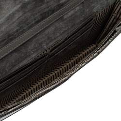 Pre Owned Fendi Multicolor Leather Large 2Jours Envelope Clutch