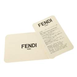 Pre Owned Fendi Black Leather Kan I Belt Bag