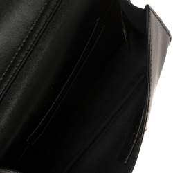 Pre Owned Fendi Black Leather Kan I Belt Bag