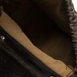 Pre Owned Fendi Brown Zucca Canvas and Leather Magic Bag