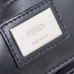 Pre Owned Fendi Multicolor Leather Be Baguette Shoulder Bag