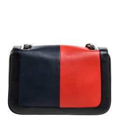 Pre Owned Fendi Multicolor Leather Be Baguette Shoulder Bag