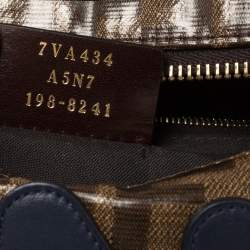 Fendi Brown Zucca Coated Canvas and Leather Spalmati Mania Belt Bag