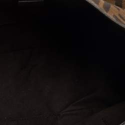 مملوكة مسبقًا Fendi Tobbaco Zucca Canvas and Leather B Bis Shoulder Bag