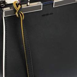 Pre Owned Fendi Black Leather Petite 3Jours Tote
