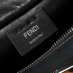 Pre Owned Fendi Black Leather Petite 3Jours Tote