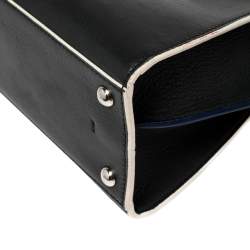 Pre Owned Fendi Black Leather Petite 3Jours Tote