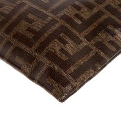 Pre Owned Fendi Coated Canvas FFreedom Pouch Bag
