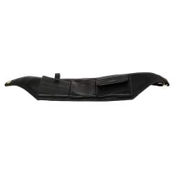Pre Owned Fendi Black Leather Belt Bag