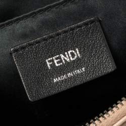 Pre Owned Fendi Beige Leather By The Way Crossbody Bag